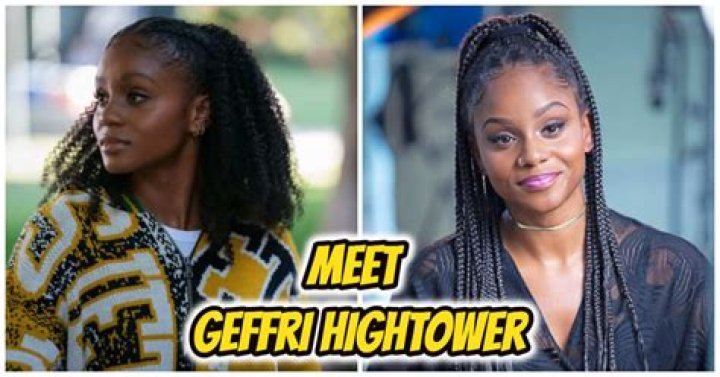 All American Actress Geffri Hightower Wiki, Age Boyfriend, Height & Family