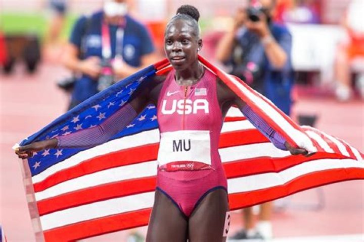 Athing Mu in Two-Piece Workout Gear is "Gorgeous"