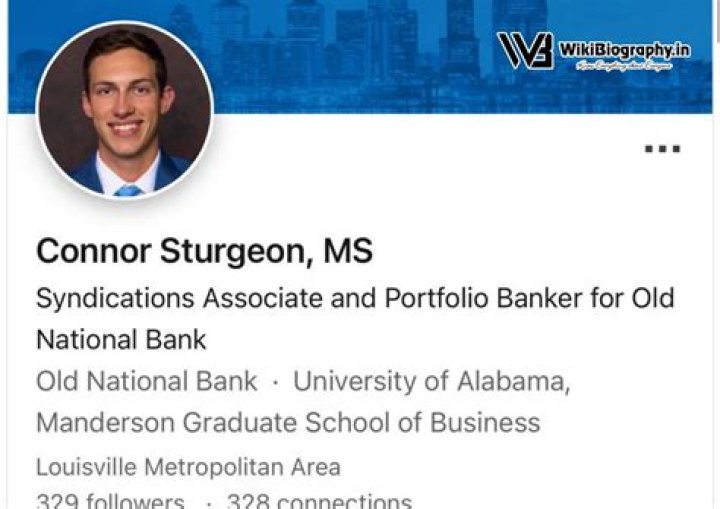 Connor Sturgeon Wiki, Age, Linkedin, Parents, Salary & More