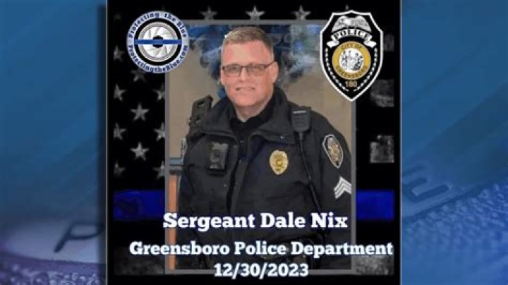 Dale Nix Dies in an officer-involved shooting, Greensboro Police Sergeant