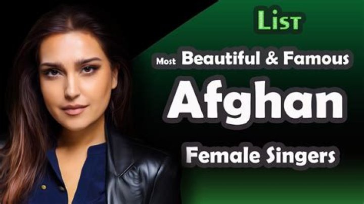 Famous Afghan Female Singers