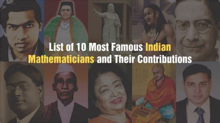 Famous Indian Mathematicians