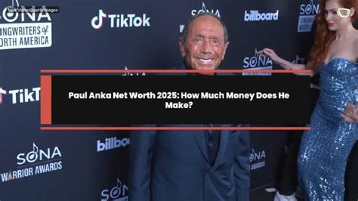 
How Much Money Does Paul Anka Make? Latest Income Salary
