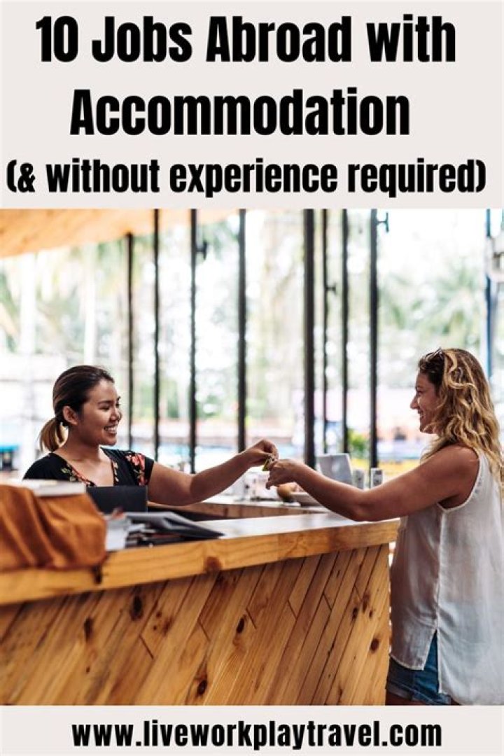 summer jobs abroad with accommodation 2023