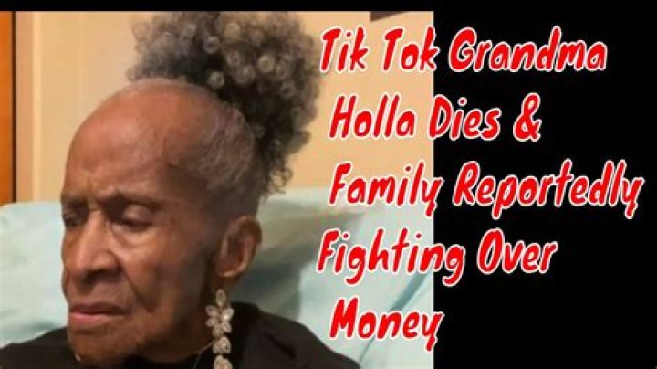 Tiktok Star Grandma Holla is Very Much Alive, Despite Death Rumours By granddaughter