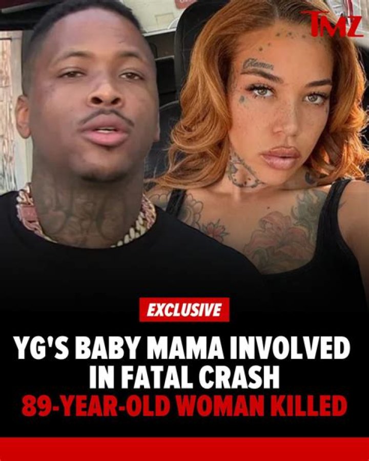 YG Baby Momma Catelyn Sparks Involved in a Car Accident